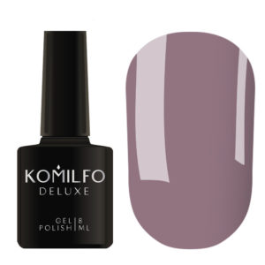 Гель-лак Komilfo Deluxe Series №D111 (светлый серо-фиолетовый, эмаль), 8 мл