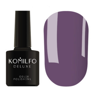 Гель-лак Komilfo Deluxe Series №D113 (темный серо-аметистовый, эмаль), 8 мл