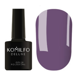 Гель-лак Komilfo Deluxe Series №D114 (темний сіро-бузковий, емаль), 8 мл