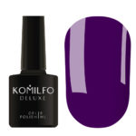 Gel Polish Komilfo Deluxe Series D123 (blue-violet, enamel), 8 ml