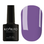 Гель-лак Komilfo Deluxe Series №D124 (приглушенный синий, эмаль), 8 мл