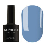 Gel Polish Komilfo Deluxe Series D134 (dark blue, enamel), 8 ml