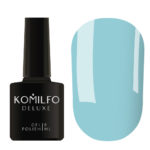 Гель-лак Komilfo Deluxe Series №D140 (небесный, эмаль), 8 мл