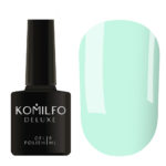 Gel Polish Komilfo Deluxe Series D145 (light turquoise, enamel), 8 ml