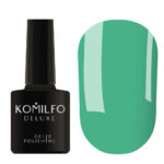 Gel Polish Komilfo Deluxe SeriesD149 (green-turquoise, enamel), 8 ml