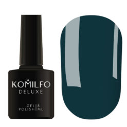 Gel Polish Komilfo Deluxe Series D155 (dark jade, enamel), 8 ml
