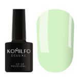 Gel Polish Komilfo Deluxe Series D162 (snow mint, enamel), 8 ml