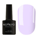 Гель-лак Komilfo Deluxe Series №D186 (очень светло-сиреневый, эмаль), 8 мл