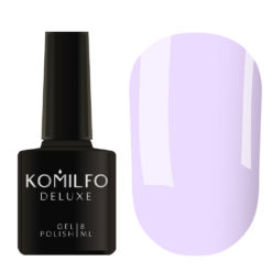 Гель-лак Komilfo Deluxe Series №D186 (дуже світло-бузковий, емаль), 8 мл