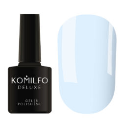 Гель-лак Komilfo Deluxe Series №D195 (пастельно-голубой, эмаль), 8 мл