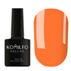 Гель-лак Komilfo Deluxe Series №D197 (морквяний, емаль), 8 мл