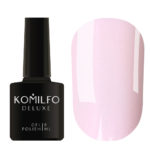 Гель-лак Komilfo Deluxe Series №D201 (світло-рожевий з шиммером для френча), 8 мл