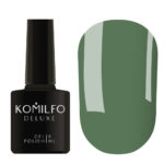 Gel polish Komilfo Deluxe Series D218 (muted, greenish-turquoise, enamel), 8 ml