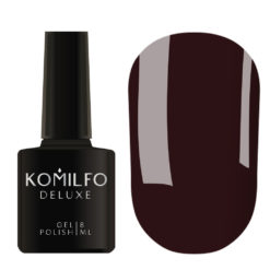 Гель-лак Komilfo Deluxe Series №D229 (темно-бордовый, эмаль), 8 мл