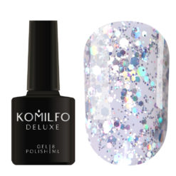 Гель-лак Komilfo DeLuxe Series №G003 (крупные голограммные блестки), 8 мл