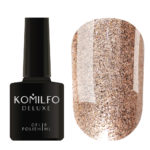 Гель-лак Komilfo DeLuxe Series №G009 (яркое золото, насыщенный микроблеск), 8 мл