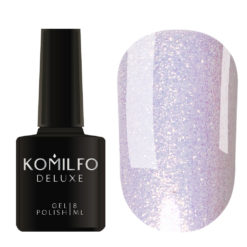 Гель-лак Komilfo DeLuxe Series №G012 (жемчужный белый, микроблеск), 8 мл