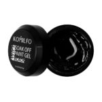 Soak off gel paint Komilfo №001 Black (black) with SL, 5 ml