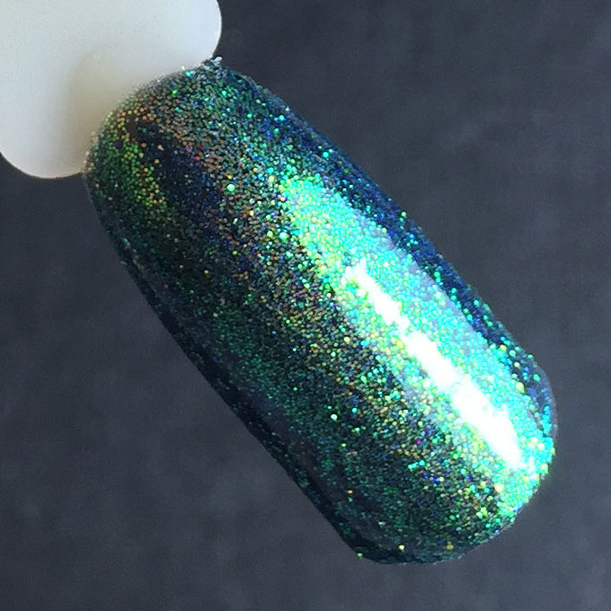 Gallery image of Komilfo spangles 026 size 0.1 mm, (overflow color green), 2.5 g