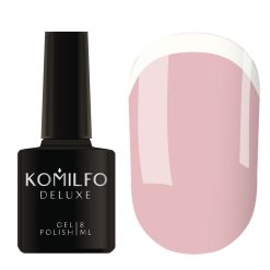 Гель-лак Komilfo French Collection №F004 (жемчужно-розовый, эмаль, для френча), 8 мл