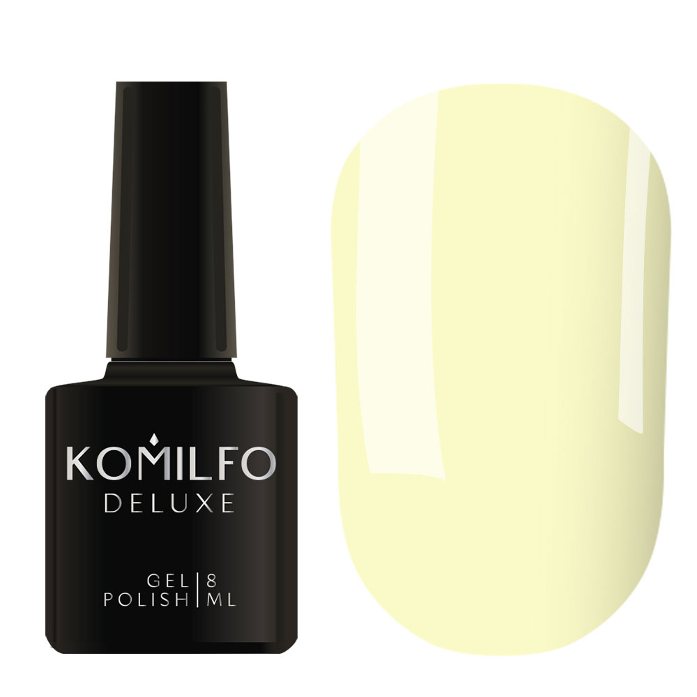 Gel Polish Komilfo Deluxe Series D291 (condensed milk, enamel), 8 ml