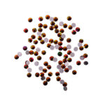 Komilfo стразы Rainbow Gold, размер 10 (100 шт. в упаковке)