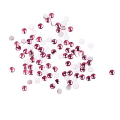 Komilfo rhinestones Rose, size 6 (pack of 100)