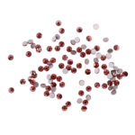 Komilfo rhinestones Rose Gold, size 6 (pack of 100)
