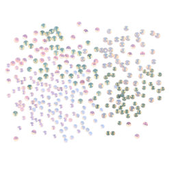 Komilfo rhinestones, Six-Mix Opal (1600 pcs.), Size ss3, ss5