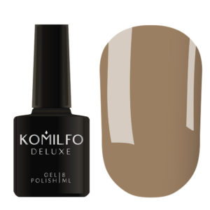 Gel Polish Komilfo Deluxe Series D281 (green-brown, enamel), 8 ml
