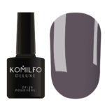 Gel Polish Komilfo Deluxe Series Dusk Collection D293 (gray medium, enamel), 8 ml