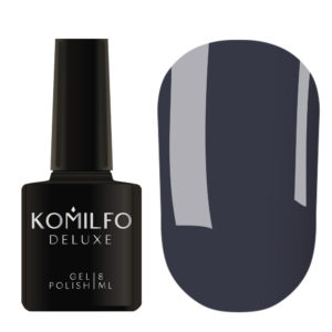 Гель-лак Komilfo Deluxe Series №D294 (серо-синий, эмаль), 8 мл