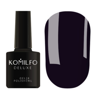 Гель-лак Komilfo Deluxe Series №D297 (черничный, эмаль), 8 мл