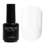 Gel Polish Komilfo Deluxe Series D003 (white, enamel), 15 ml