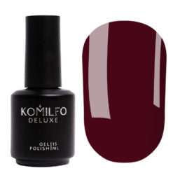Gel polish Komilfo Deluxe Series D100 (twilight marsala, enamel), 15 ml