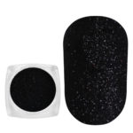 Komilfo spangles 065, size 0.08 mm, (black) E 2.5 g