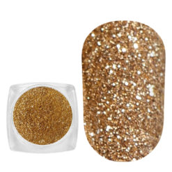 Komilfo spangles 106, size 0.08 mm, (cold gold) E, 2.5 g