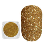 Komilfo spangles 108, size 0.08 mm, (pale gold) E, 2.5 g
