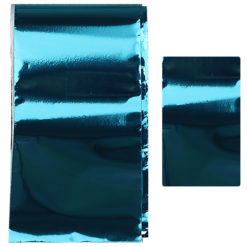 Komilfo foil for casting, turquoise, glossy