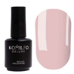 Гель-лак Komilfo Deluxe Series №D200 (пыльно-розовый полупрозрачный для френча, эмаль), 15 мл