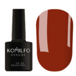 Gel Polish Komilfo Deluxe Series D309 (red clay, enamel), 8 ml