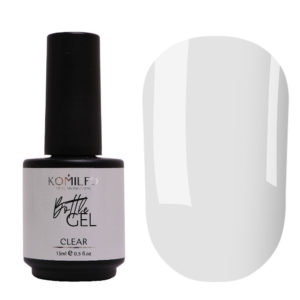 Komilfo Bottle Gel Clear, 15мл, с кисточкой