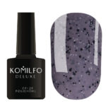 Gel Polish Komilfo Dragon Fruit DF002 (gray with splashes), 8 ml