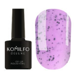 Гель-лак Komilfo Dragon Fruit 005 (бузковий з вкрапленнями), 8 мл