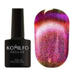 Gel Polish Komilfo 9D Cat's eye 003 (purple-copper, magnetic), 8 ml