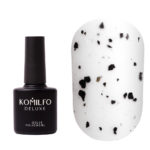 Komilfo No Wipe Matte Spotty Top - matte top without a sticky layer with torn crumbs, 8 ml