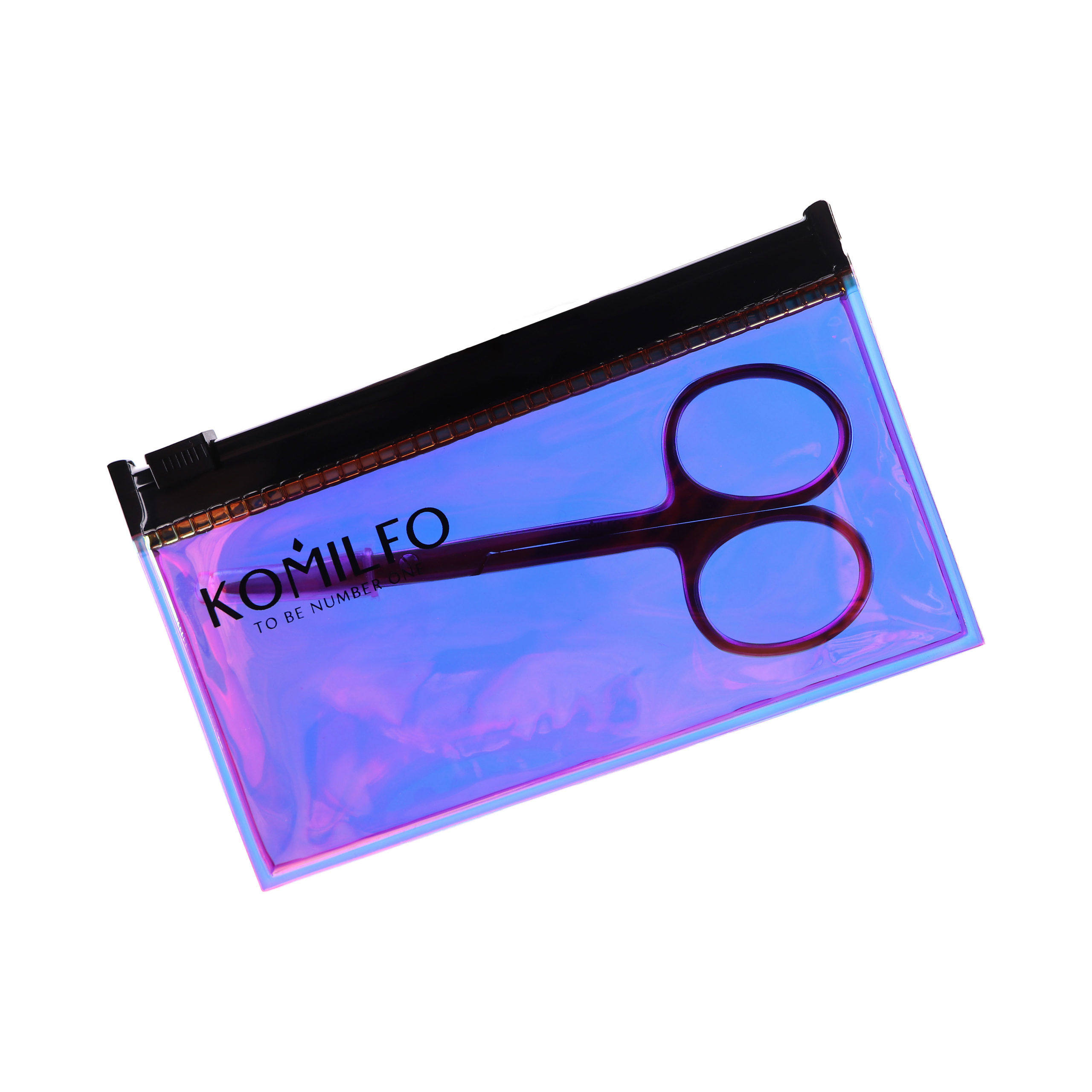 Gallery image of Komilfo SAFE + safety nail scissors, 22 mm, in dichroic case