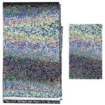 Foil for design, silver dots small, hologram