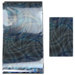 Foil for design, silver ornament, hologram