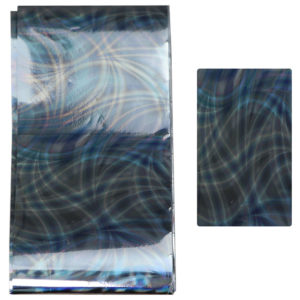 Foil for design, silver ornament, hologram